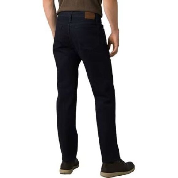 PrAna Hillgard Slim Jean Rinse Wash Mens 30/30 Tapered Stretch Denim 5 Pocket - Picture 2 of 5